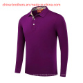 Long-Sleeve Polo Shirt with Burberry Design and Shirt Sleeve